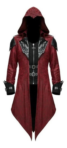 Traje Urbano Para Hombre, Cosplay, Medieval, Con Capucha, Co