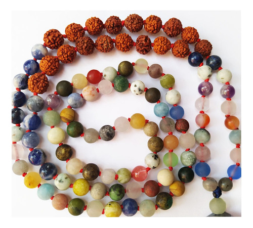 Collar Japamala Mixstones De 108 Cuentas