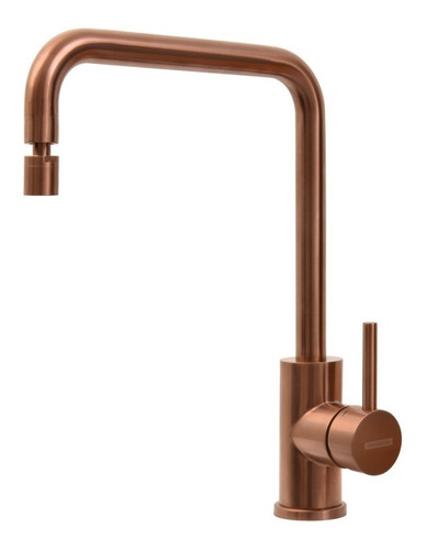 Torneira de cozinha monocomando Tramontina Angolare 94520/412 rose gold acabamento spout