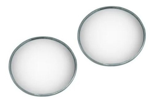 Espejo Concavo Mini 2 Juego Bisel Aluminio