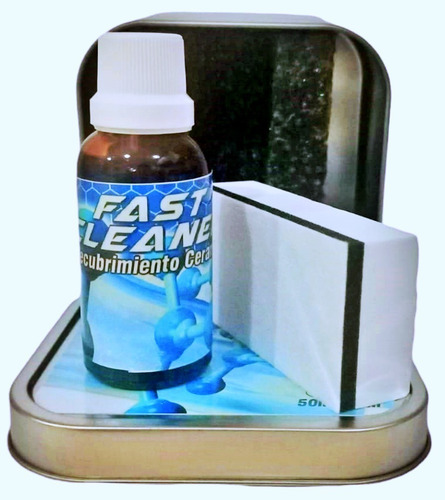 Kit Recubrimiento Cerámico 30 Ml Fastcleaner 9h Hidrofóbico