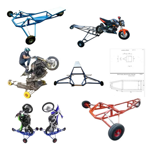 Projeto Construção De Carrinho Para Empinar Moto (wheeling )