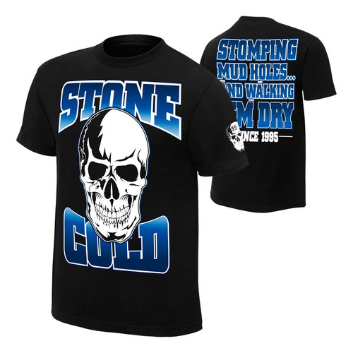 Polera Wwe Stone Cold Steve Austin Stomping Mudholes Origina