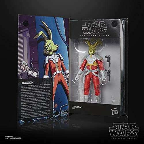 Hasbro Star Wars Black Ser 50th Ann - Figura De Acción Jaxxo