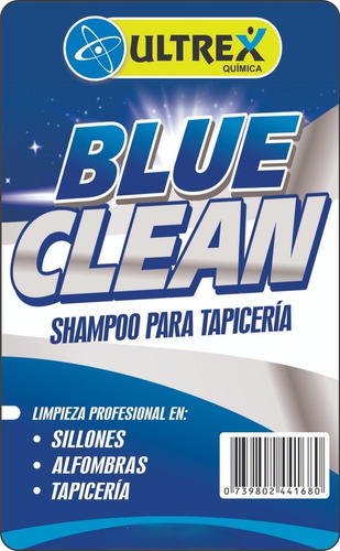 Blue Clean Original Shampoo Para Tapiceria 1 Litro Ultrex