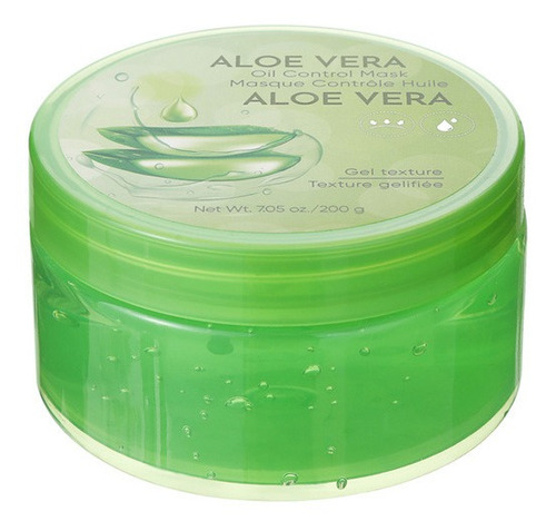 Miniso Mascarilla Facial Para Control De Aceite 200 Gr Aloe 