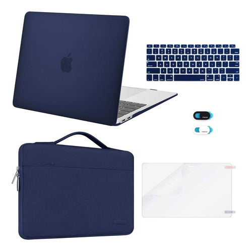 Combo De Accesorios Macbook Air 13 A2337 A2179 A1932 Azul