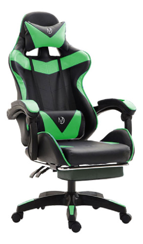 Sillón Gamer Ergonómico Apoya Pies Reclinable Mti