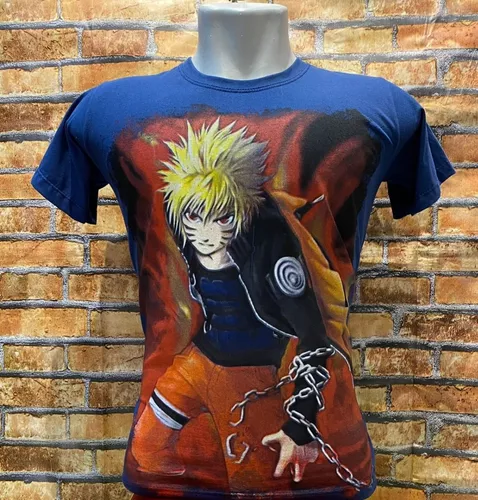 Camisa Camiseta Envio Hoje Minato Anime Desenhos Naruto 01