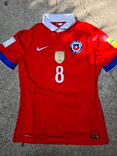 Imagen 1 de 8 de Camiseta De Coleccion Selección Chile 2015 Utileria