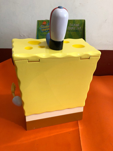 Galletera De Bob Esponja Con Detalle (Usado)