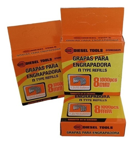 Grapas Tapicería Grapadora Manual 8mm O 5/16 1000pcs