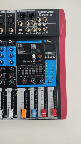 Imagem 2 de 7 de Mesa De Som Soundvoice, Modelo Ms 102 Eux
