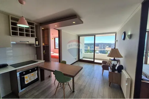 Hermoso Depto. En Reñaca Con Vista Despejada