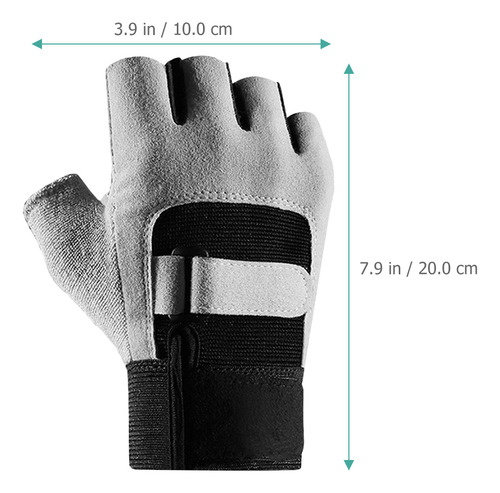 1 Par De Guantes De Gimnasio Transpirables, Portátiles
