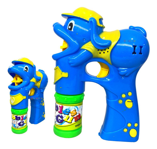 Brinquedo Lança Bolhas De Sabão Cachorrinho Arminha C/ Agua Cor Azul