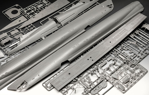 German Submarine Type Ixc U67/u154 By Revell # 5166 1/72