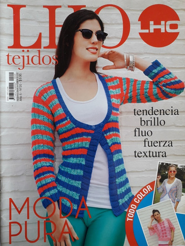 Revista Lho Tejidos A Pura Moda Primavera Verano Liquido