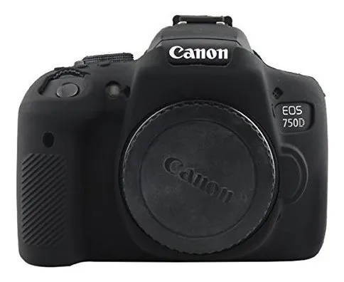 Funda De Silicona Compatible Con Canon Eos 750d Rebel T6i.