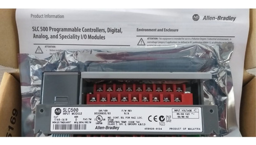 Módulo Programavel Controlador Entrada 1746 Ia16 Slc500 Ab