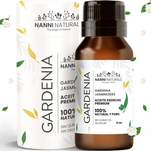 Aceite Esencial De Gardenia Puro 15ml Para Difusor Y Aroma