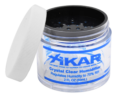 Xikar Xi809 jarra Humidificadora De Cristal, De 2 oz