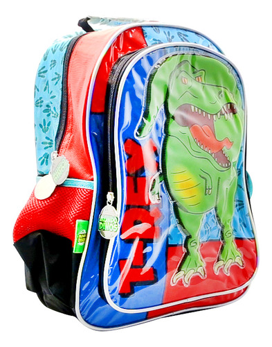 Mochila Dinosaurio Rex, 16 Espalda, Cresko - 12306 Color Dino Rex