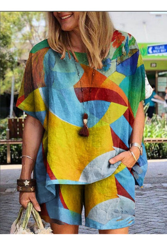 . Conjunto De Pantalones Para Dama, 2 Piezas
