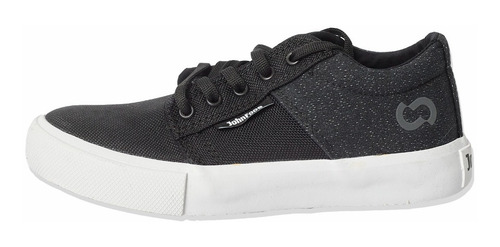 Zapatilla John Foos Unisex 176 Meet New Black Lona Urbanas