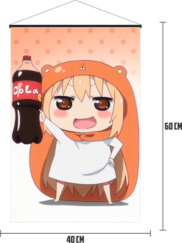 Poster Lona Himouto Umaru Chan Anime 60 Cms X 40 Cms 