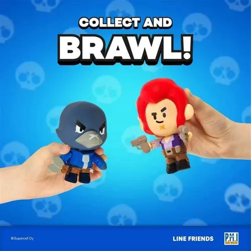 Figura De Acción P.m.i. Brawl Stars Colt De La Colección De
