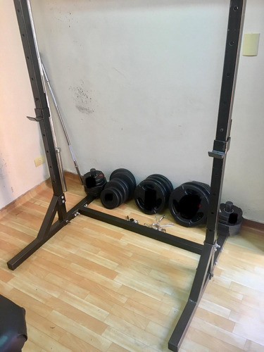 Imagen 2 de 4 de Rack, Jaula, Sentadilla,s Press De Banco, Gimnasio, Gym