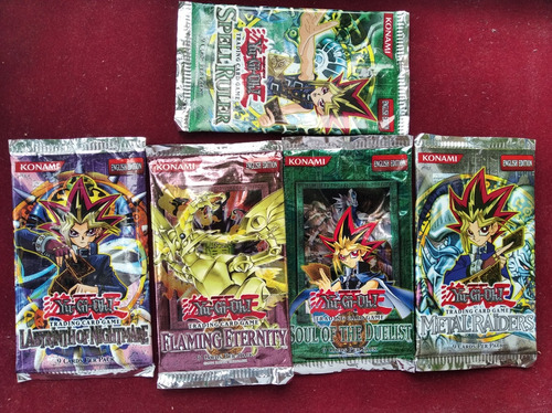 Yu-gi-oh! ( 13 Sobres Vacios Diferentes Colecciones )5v(^o^)