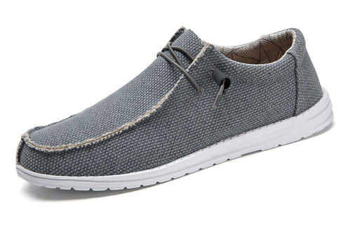 Mocasines Casuales De Lona Para Hombre