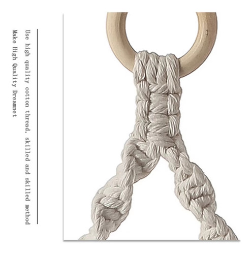 1 Soporte De Papel Higiénico Con Cuerda De Madera Para Guard