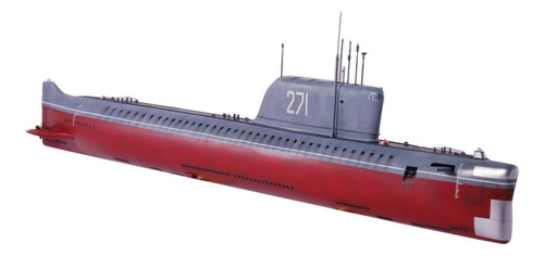 Submarino Nuclear Soviético K-19 - Escala 1:350 Zvezda 9025