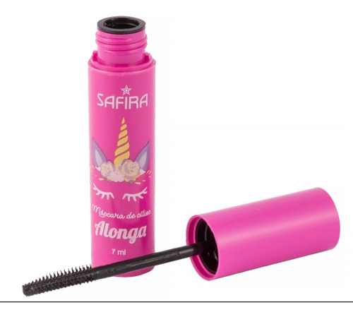 Mascara Para Cílios Safira Teen Linha Unicornio- Alonga