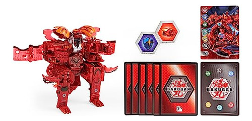 Bakugan Geoforge Dragonoid, 7 En 1 Incluye Exclusivo True Me