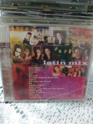 Cd Latín Mix Exitos En Español