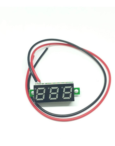 Mini Voltimetro Digital Panel 4.5v 30v Dc (elegir Color)