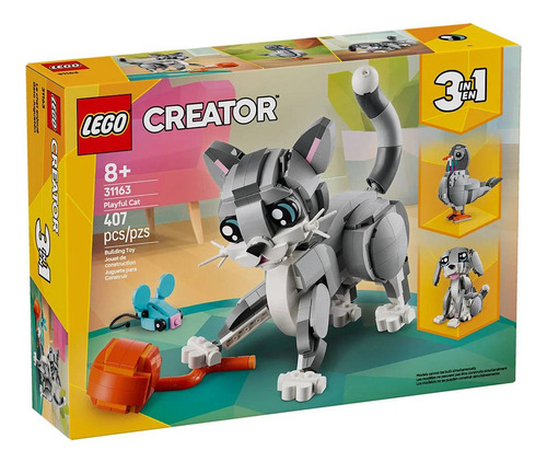 Lego Creator 3 En 1: Gato Juguetón 31163