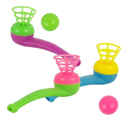 EEvER Gadgets Familiares aplicados Juguetes clásicos Juegos de soplado Flotante para Pipas y Pelotas para niños de Generic Color Aleatorio 