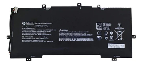 Batería Original Compatible Para Hp Vr03xl 11.4v 45wh