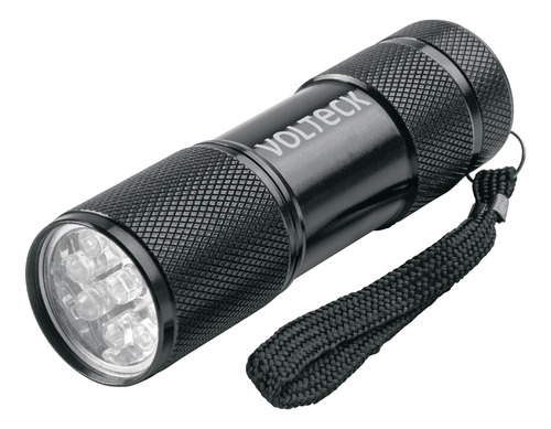 Linterna Led C/luz Ultravioleta, Volteck 45853 Linterna Negro Luz Blanco
