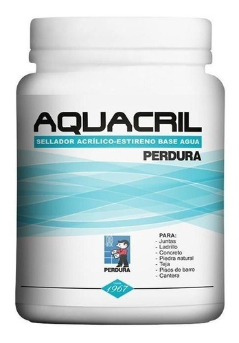 Sellador Acrilico Estireno Base Agua 0.5 Litros