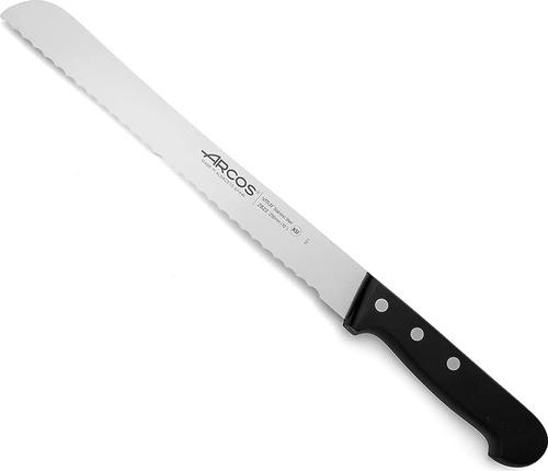 Cuchillo Para Pan Panero 10'' 25cm Acero Nitrum Arcos España
