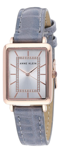 Reloj Anne Klein Ak/3820rggy Para Mujer Con Correa De Piel S