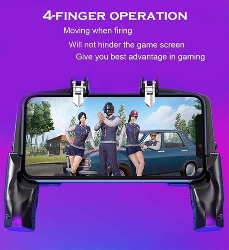 K21 Mobile Game Controller Para Pubg/call Of Duty/fortnit...