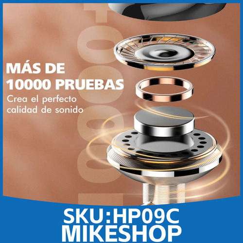 Auriculares Tipo-c Con Mic Compatible Para Iphone 15 16 S25 Dorado