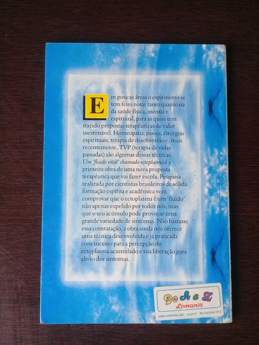 Livro Um Fluido Vital Chamado Ectoplasma - Matthieu Tubino